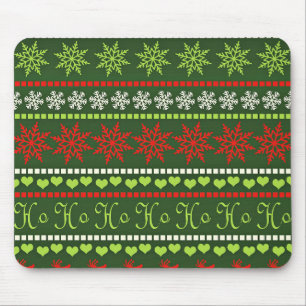 Tapis De Souris Motif répétitif de Noël