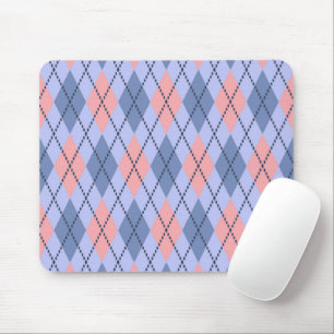 Tapis De Souris Motif rétro en losange. 