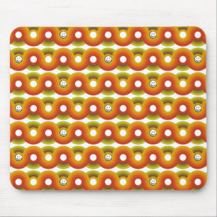 Tapis De Souris Motif Rétro Vintage Smiley No. 02