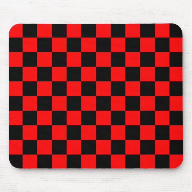 Tapis De Souris Motif rouge et noir de contrôleur (Devant)