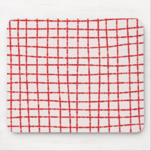 Tapis De Souris Motif rouge et rose Vibrant et élégant