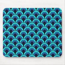 Motif sans couture de Mousepad rétro