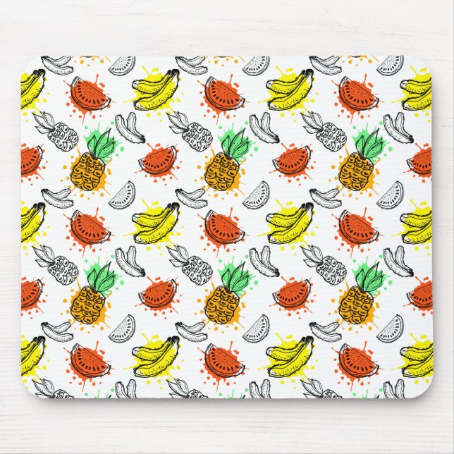 Tapis De Souris Motif sans couture Vector Graphic (Devant)