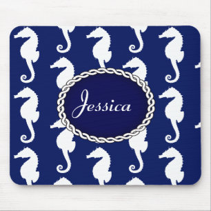 Tapis De Souris Motif Seahorse