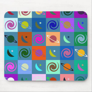 Tapis De Souris Motif spatial pour enfants
