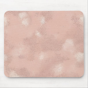 Tapis De Souris Motif tacheté rose minimal