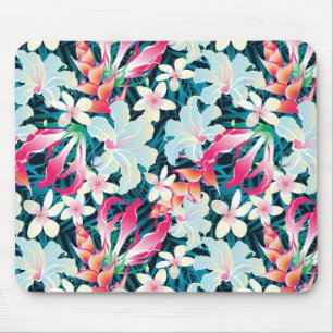 Tapis De Souris Motif tropical coloré