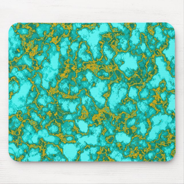 Tapis De Souris Motif turquoise (Devant)