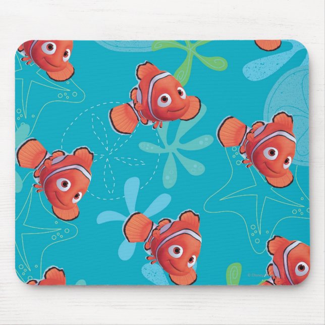 Tapis De Souris Motif Turquoise Nemo (Devant)