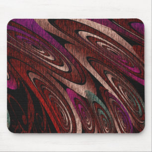 Tapis de souris motifs abstraits tourbillons color