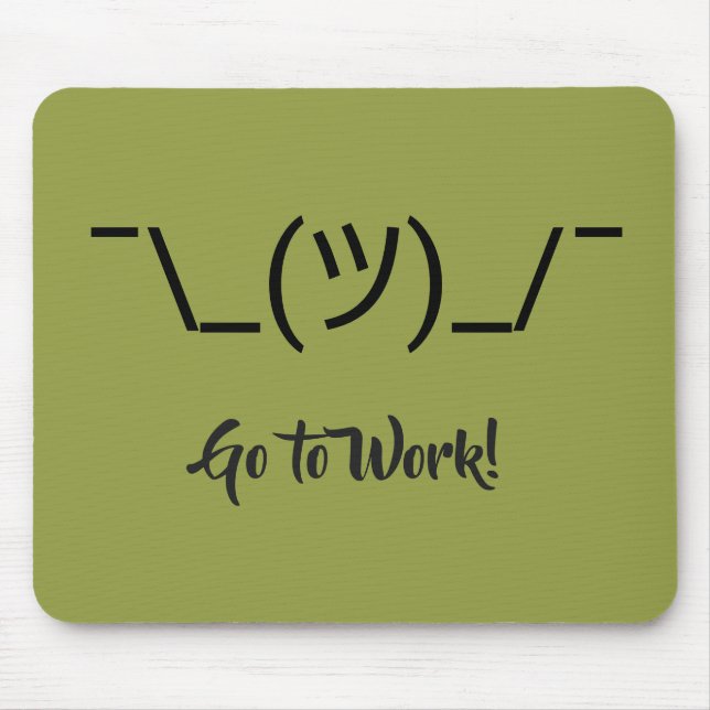 Tapis De Souris Motivacional Meme (Devant)