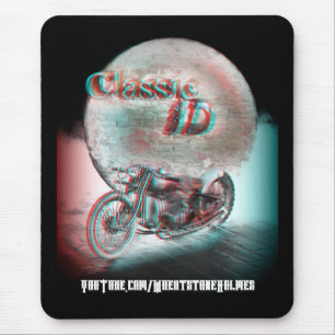 Tapis De Souris Moto 3D classique