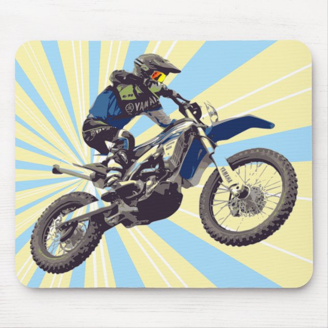 Tapis De Souris Motocross (Devant)