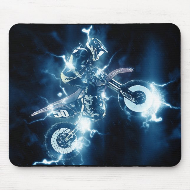 Tapis De Souris Motocross Mousepad (Devant)
