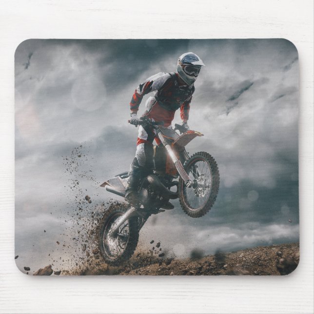 Tapis De Souris Motocross Rider (Devant)