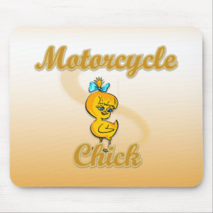 Tapis De Souris Motorcycle Chick