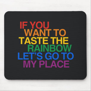 TAPIS DE SOURIS MOTS D'ARC-EN-CIEL - .PNG
