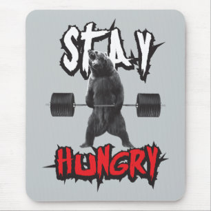 Tapis De Souris Mots Motivationnels - Restez faim