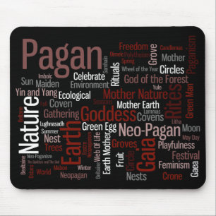 Tapis De Souris Mots païens