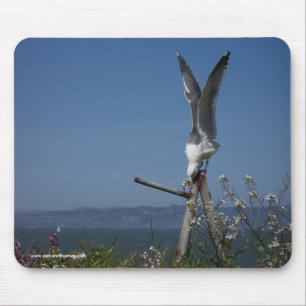 Tapis De Souris Mouette Mousepad