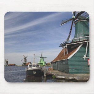 Tapis De Souris Moulin à vent, Zaanse Schans, Hollande, Pays-Bas