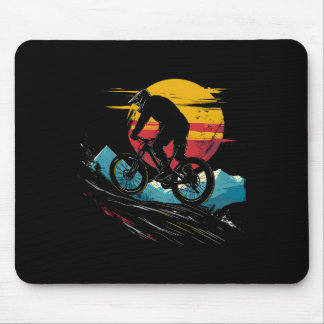Tapis De Souris Mountain Biking Portrait Outdoor Sports _1 