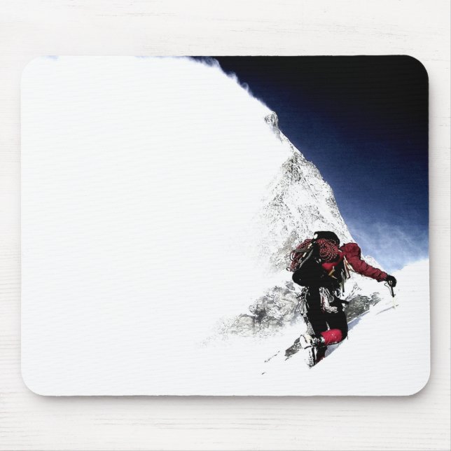 Tapis De Souris Mountain Climat Sports extrêmes (Devant)
