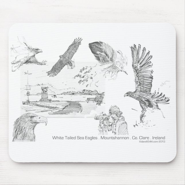 Tapis De Souris Mountshannon Eagles (Devant)