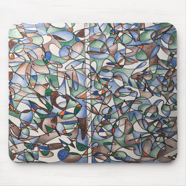 Tapis De Souris Mouse Pad avec art par Tony Cimino (Devant)