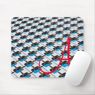 Tapis De Souris Mouse Pad Blue Grey