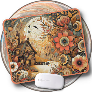 Tapis De Souris MOUSE PAD - Cabine du jardinier floral