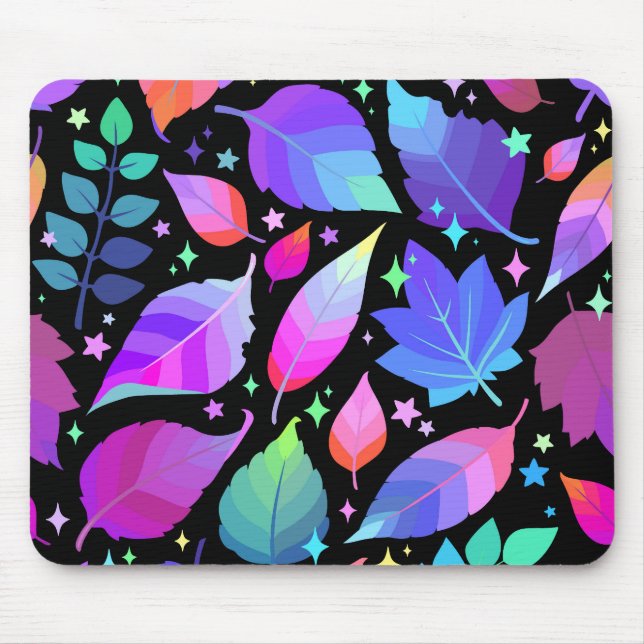 Tapis De Souris Mouse pad "Falling Leaves" (Devant)