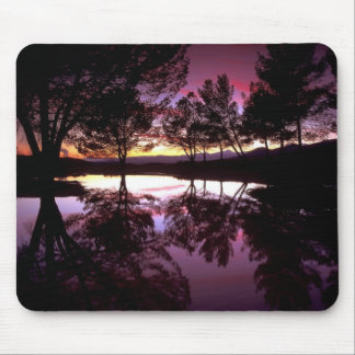 Tapis De Souris MOUSE PAD - Réflexions violettes pittoresque Compu