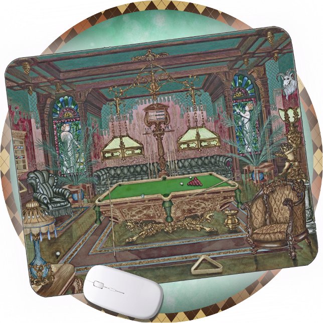 Tapis De Souris MOUSE PAD - Salle de la piscine - Perkins Harnly (Créateur téléchargé)