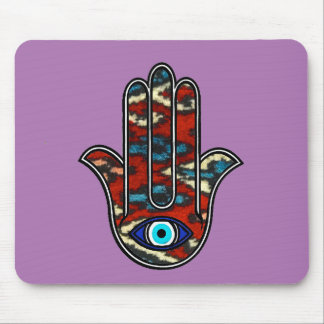 Tapis De Souris Mouse pad with Hand of Fatima design