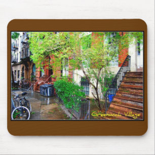 Tapis De Souris Mousepad 1 - Greenwich Village, NYC