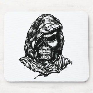 Tapis De Souris mousepad à capuchon de crâne
