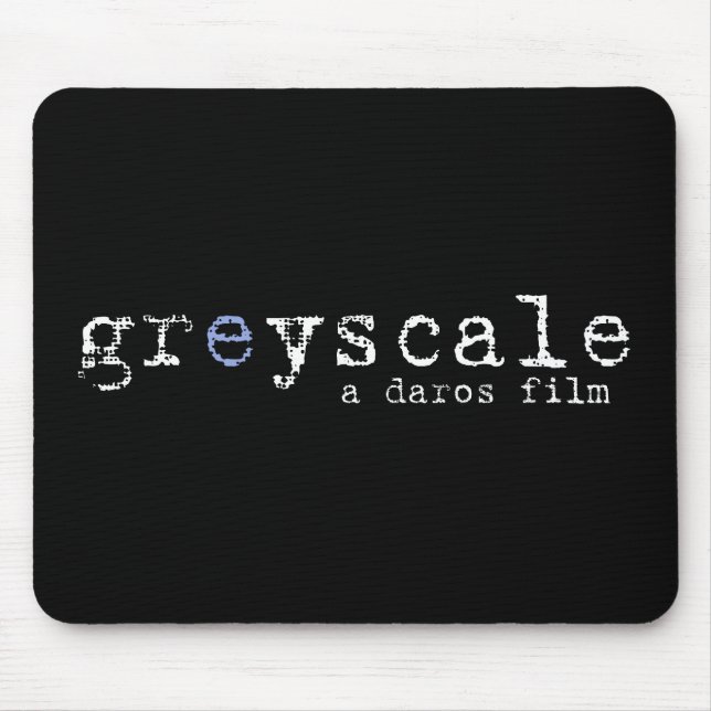 Tapis De Souris Mousepad à fond gris (Devant)