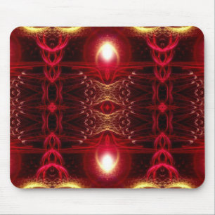 Tapis De Souris Mousepad à la lumière rouge
