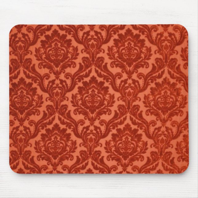 Tapis De Souris Mousepad à l'orange brûlé (Devant)