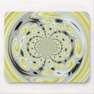Tapis De Souris Mousepad à nuage doux jaune