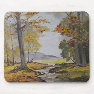 Tapis De Souris Mousepad Ann Hayes Painting Forest Stream