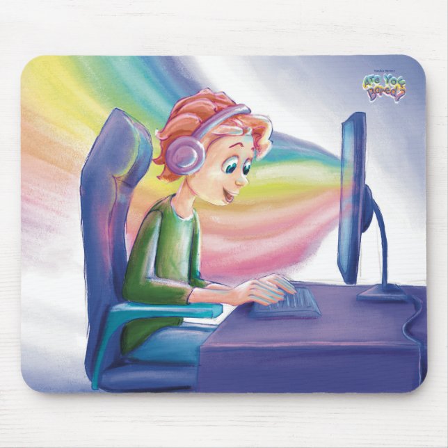 Tapis De Souris Mousepad - Are You Bored? (Devant)