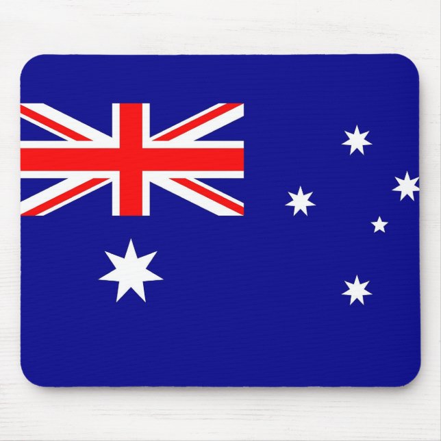 Tapis De Souris Mousepad au drapeau australien (Devant)