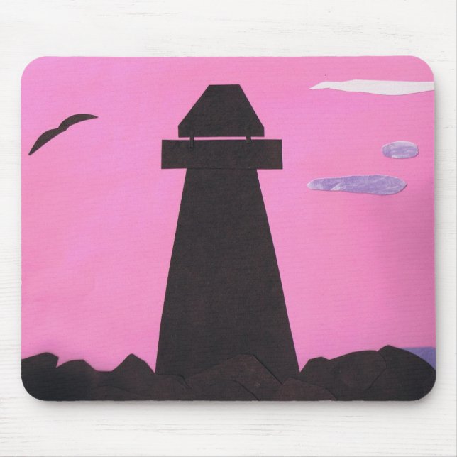 Tapis De Souris Mousepad avec conception de phare (Devant)