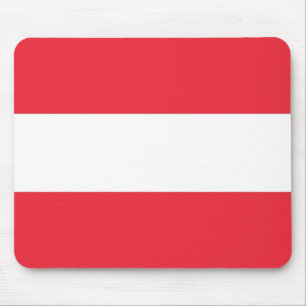 Tapis De Souris Mousepad avec Drapeau d'Autriche