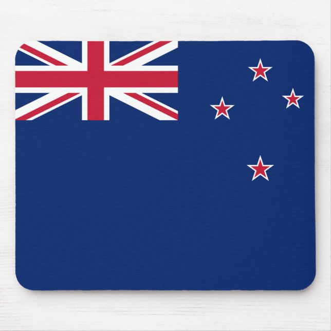 Tapis De Souris Mousepad avec Drapeau de Nouvelle-Zélande (Devant)