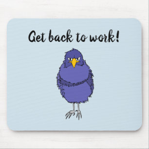 Tapis De Souris Mousepad avec l'image de l'oiseau pas aussi