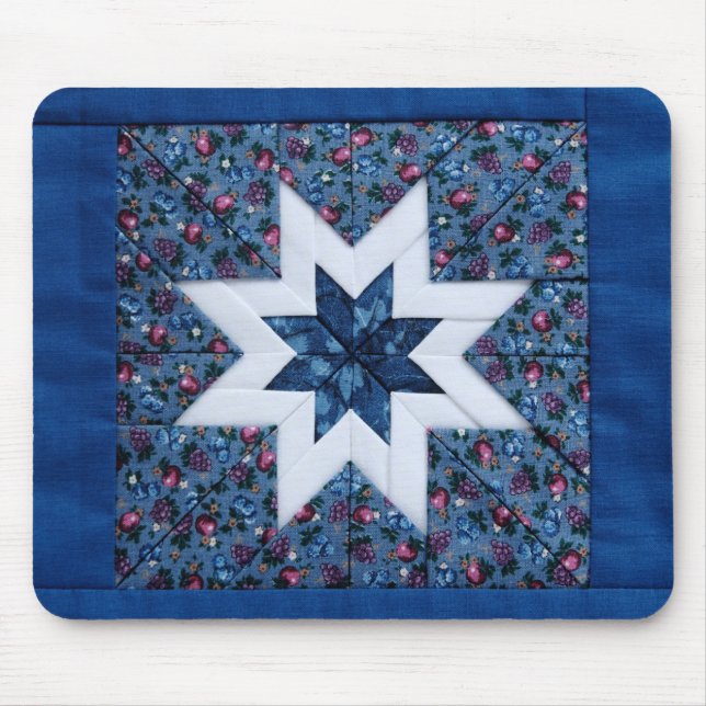 Tapis De Souris mousepad bleu (Devant)
