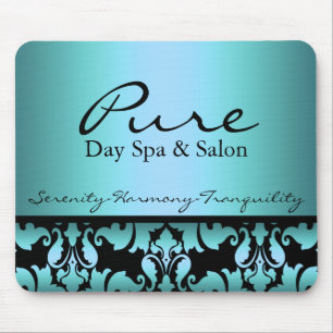 Tapis De Souris Mousepad bleu Damas